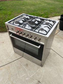 36” Freestanding Stainless Steel Dual (Gas) Stove