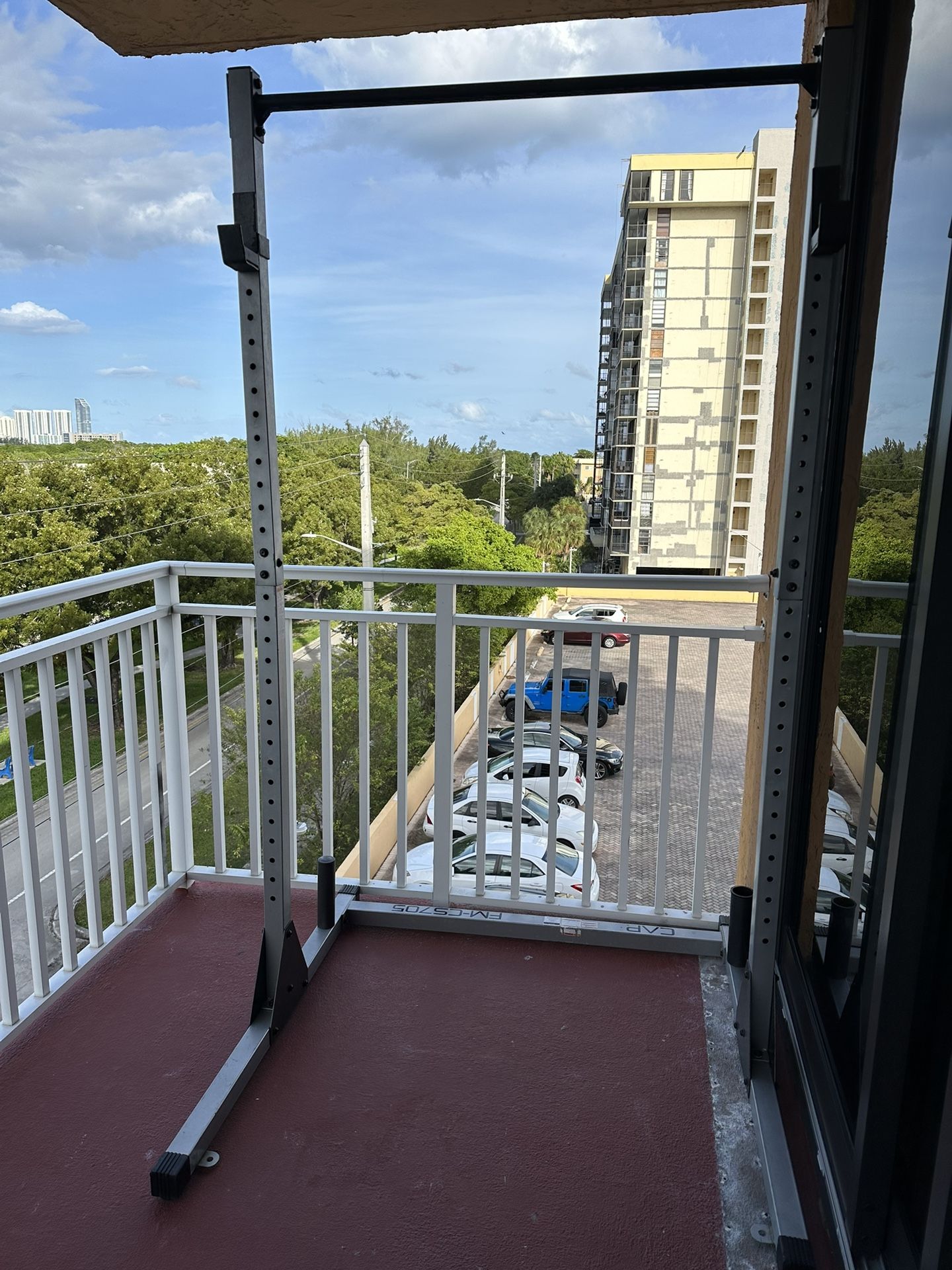 CAP Barbell Power Rack and Attachment