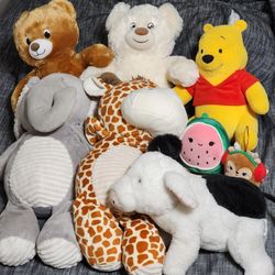 Assorted Stuffed Animals