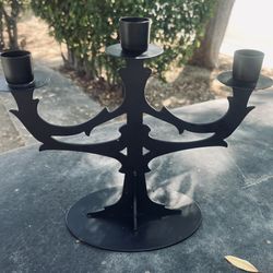 HALLOWEEN-Gorgeous Goth Partylite Candelabra 