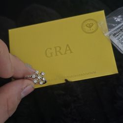 Snowflake Ring Moissanite 