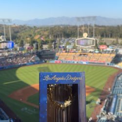 Dodgers Replica World Series Championship Trophy 