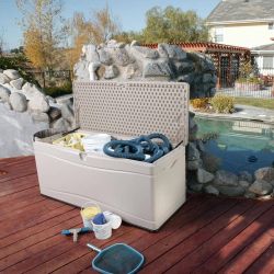 New In Box 130 Gallon Lifetime Deckbox