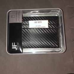 J Ferrar RFID Blocking Bifold Wallet New Men's Black Credit Card Case