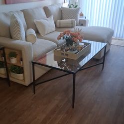 Glass Coffee Table  MUST GO by this Wknd!