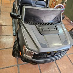 Juguete para Montar con Batería Ford F-150 Raptor de 12 