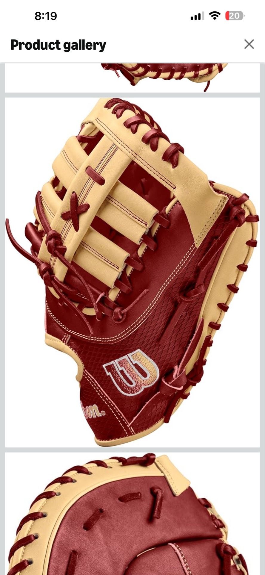 Wilson A2K left Hand Throw