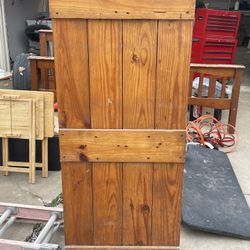 Wooden Gun Locker