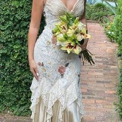 Vintage Terani Couture Gown