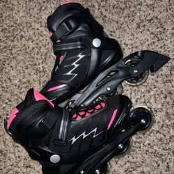 Woman’s rollerblades