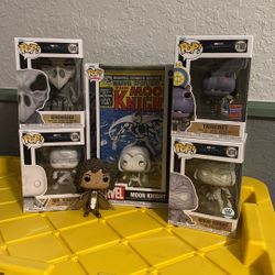 Moon Knight Funko Pop Collection