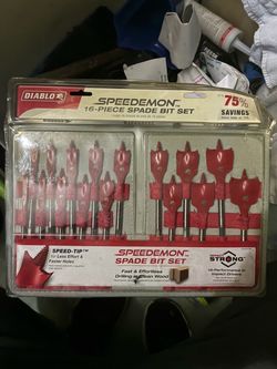 Diablo Speedemon 16-Piece Spade Bit Set