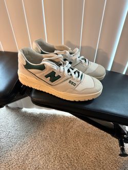 New Balance 550 White/Dark Green