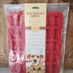 Mrs. Anderson's Baking Silicone Dog Biscuit Mold set of 10