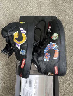Supreme NBA Air Force 1s