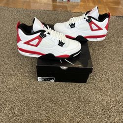 Air Jordan 4 Retro Red Cement Size 13