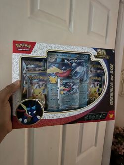 Pokémon TCG Greninja ex Box 30th Celebration