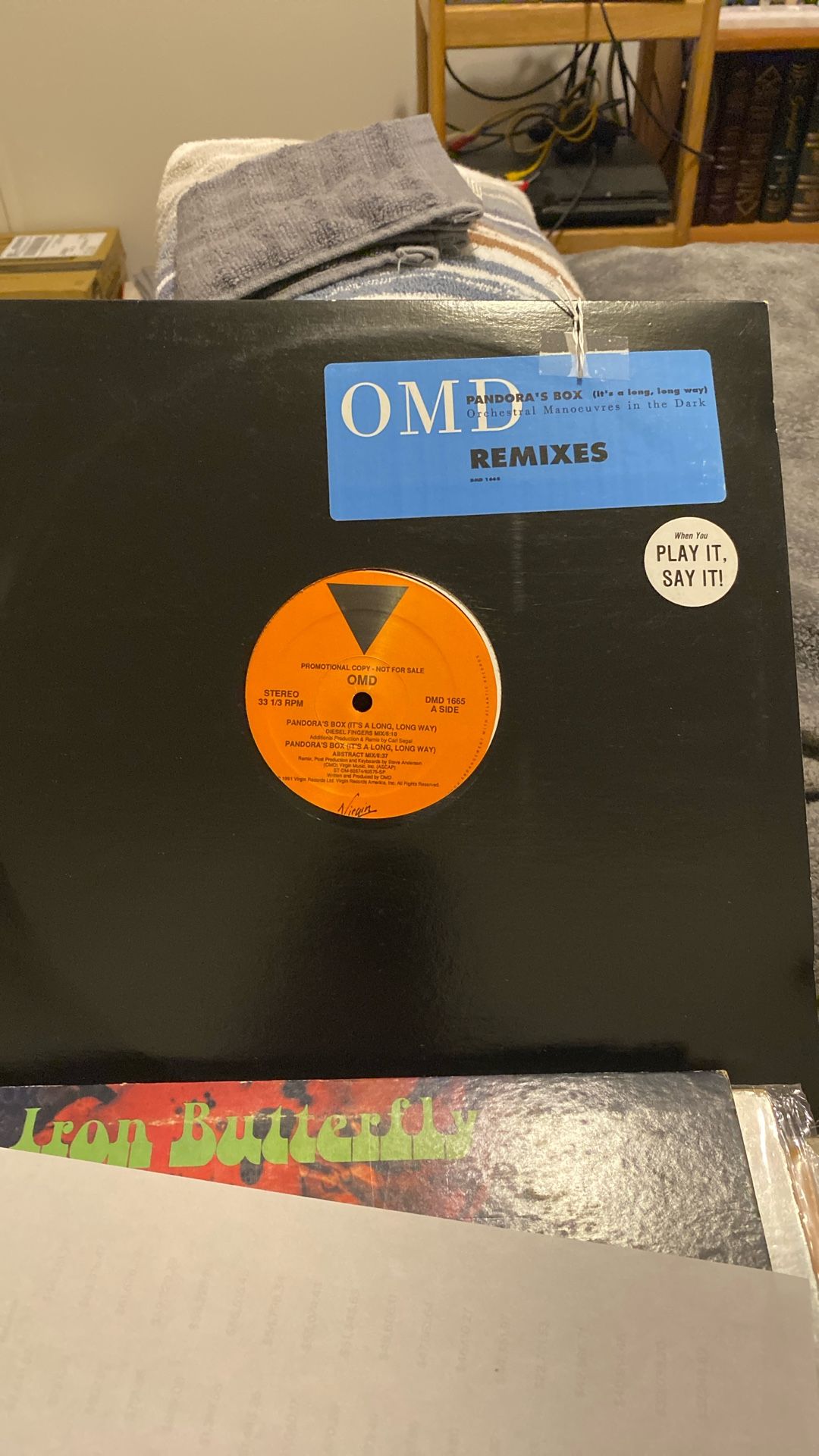 OMD - Pandora’s Box Promo Record 