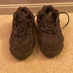 Adidas YEEZY 500 'UTILITY BLACK' Size 10
