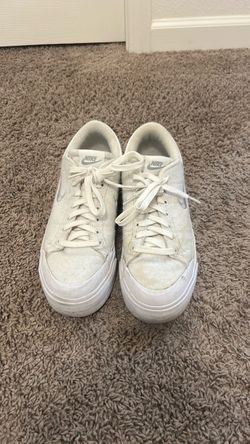 Nike White Low-Top Sneakers