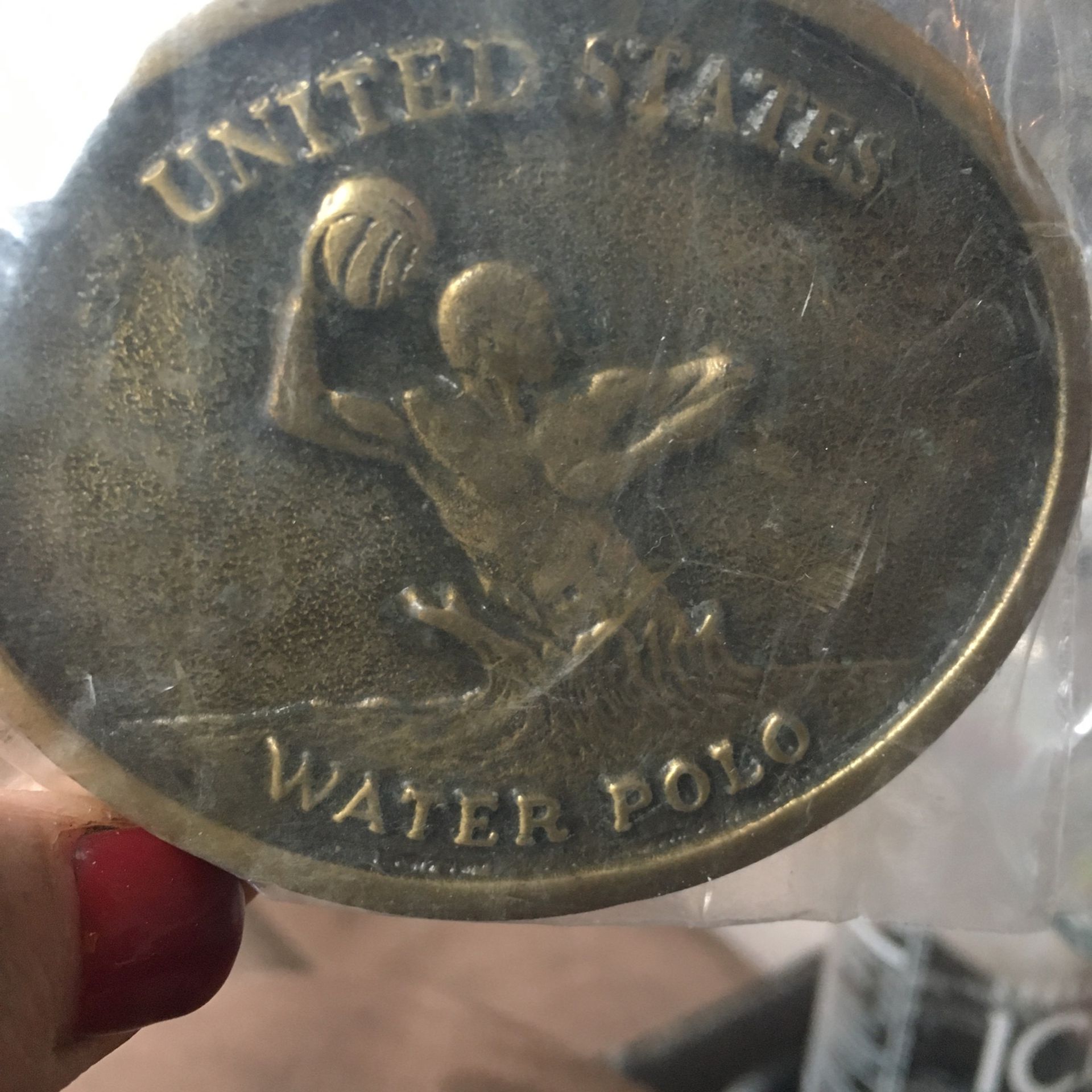 U.S. Water Polo Belt Buckle