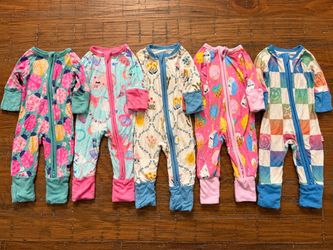 Little Sleepies Preemie Zippies Pajamas Bamboo