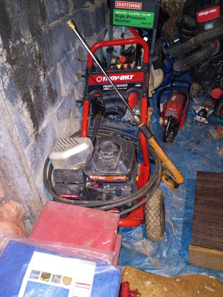 Troy-Bilt Pressure Washing 3000.