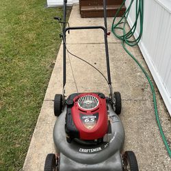 Working Lawnmower 