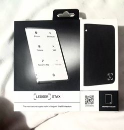 Ledger Stax Crypto Hardware Wallet Midnight Black