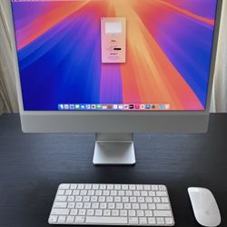 Apple M1 iMac With Dock