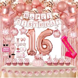 Sweet 16 Birthday Party Decorations 