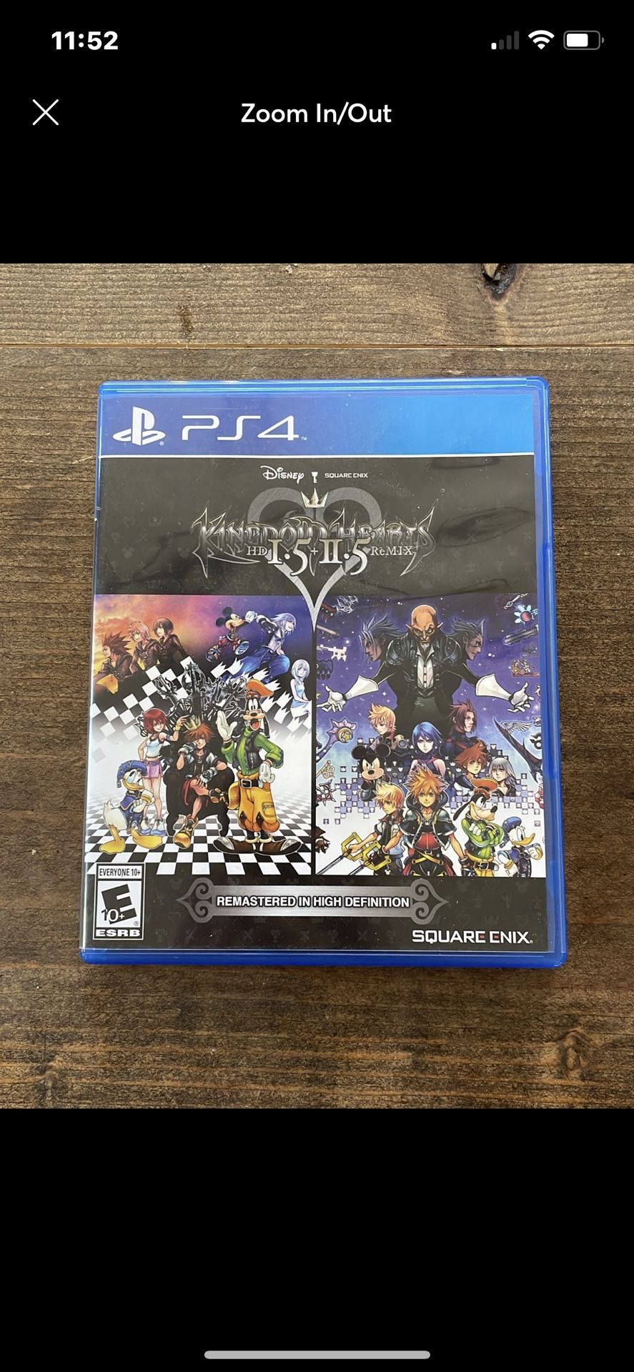 Kingdom Hearts 1.5 And 2.5 For PS4