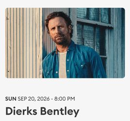 Dierks Bentley Tickets
