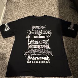 Balenciaga metal tee
