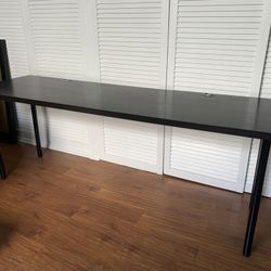 Black Ikea Desk