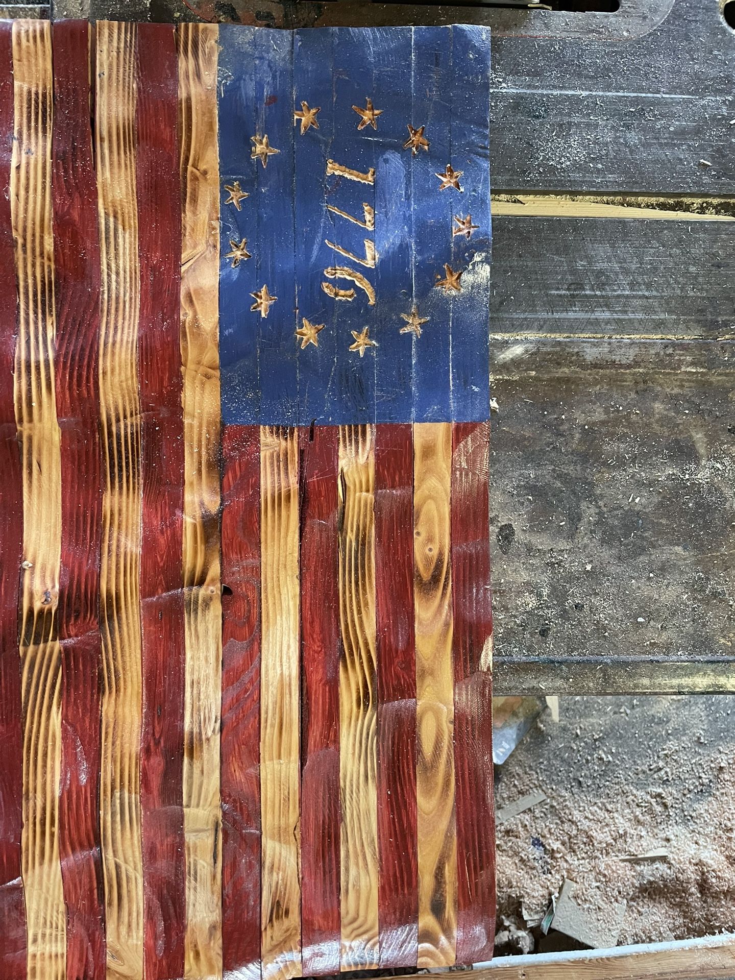3D 1776 Flag
