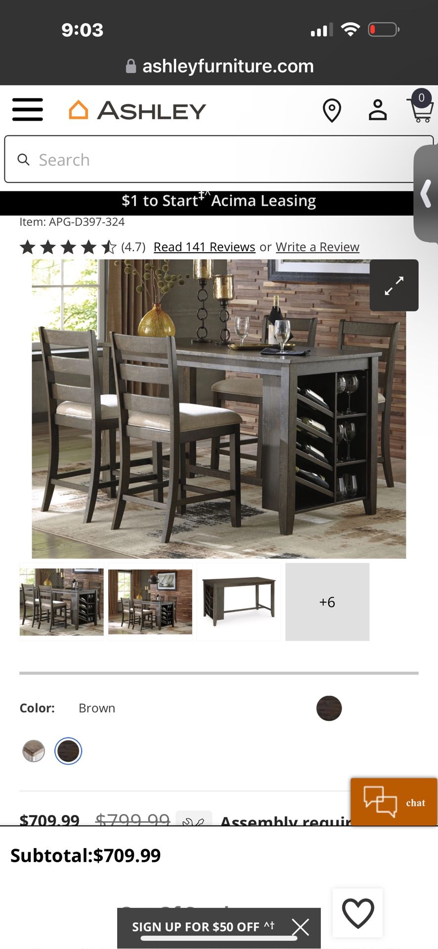 Wine Rack Table