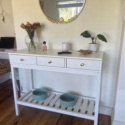 3 Drawer Console Table