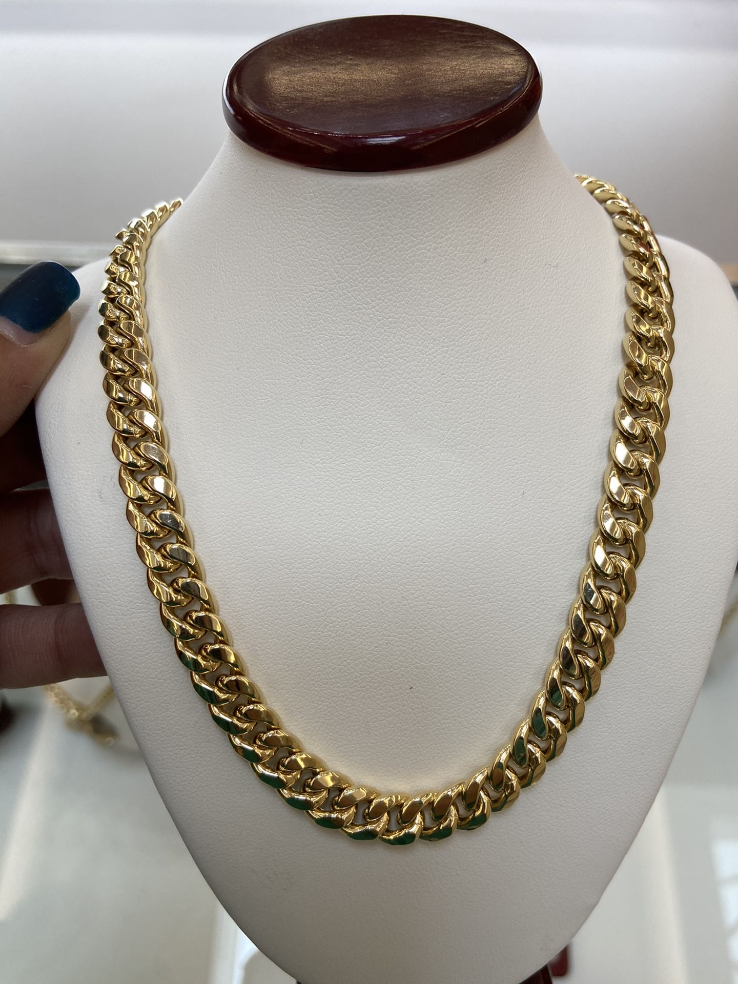 10k gold Miami Cuban chain, 46 grams