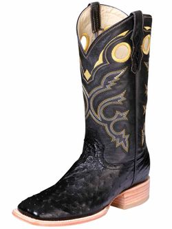 Bota rodeo original avestruz exΓ³tica