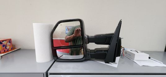 Truck Towing Side Mirror with Wiring F-150