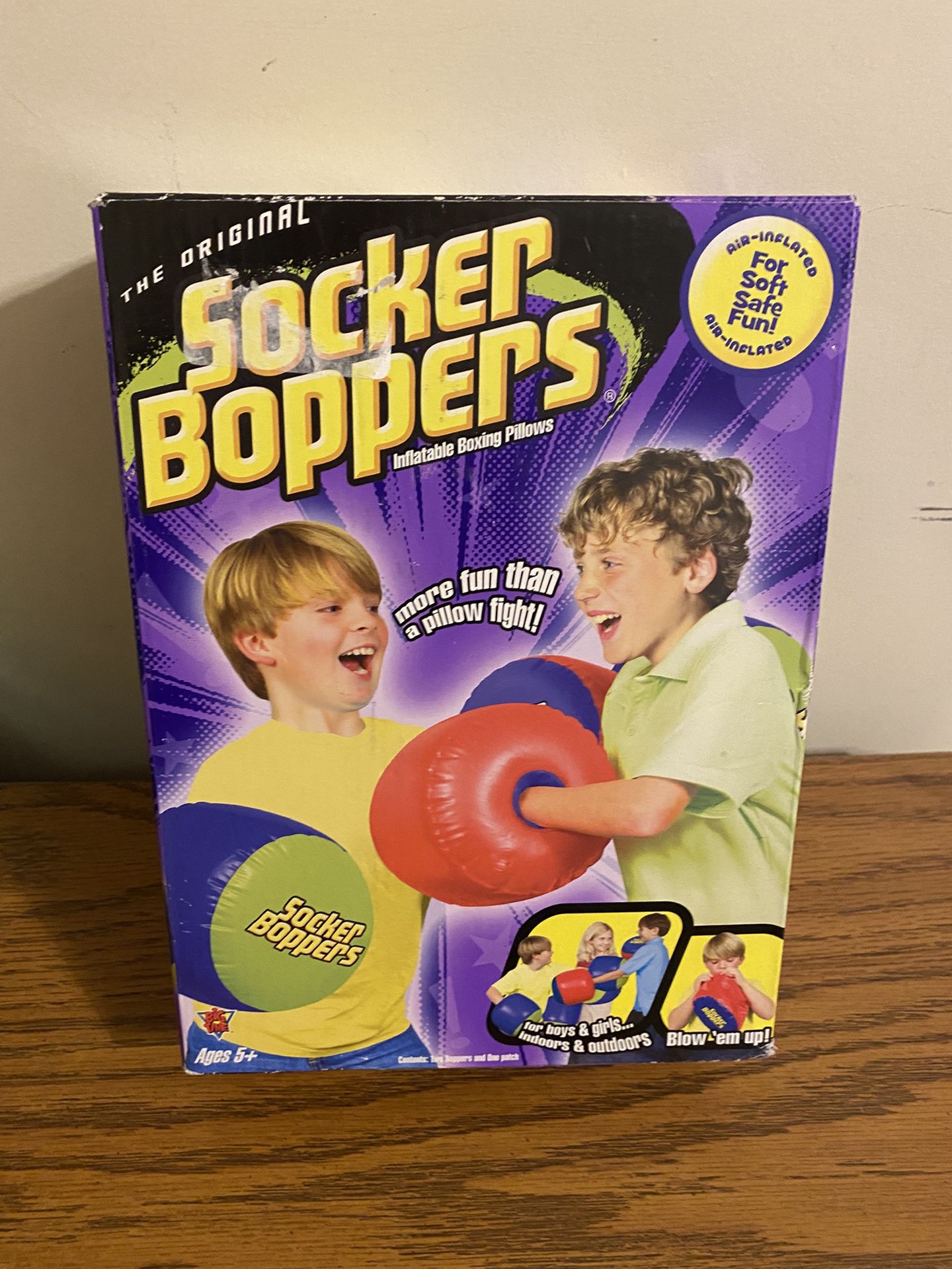 Nib The Original Socker Boppers-Inflatable Boxing Pillows