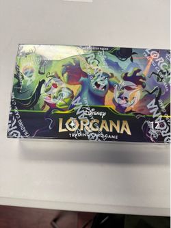 Disney Lorcana attack of the vines booster box 24 packs