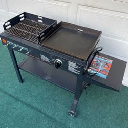 LIKE NEW BLACKSTONE CHARCOAL GRILL AND GRIDDLE