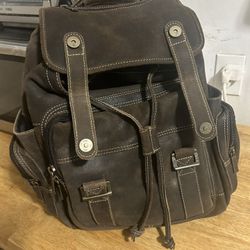  Claire Chase Genuine Leather Backpack