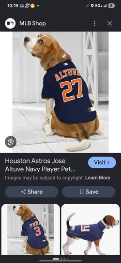Astros dog jersey