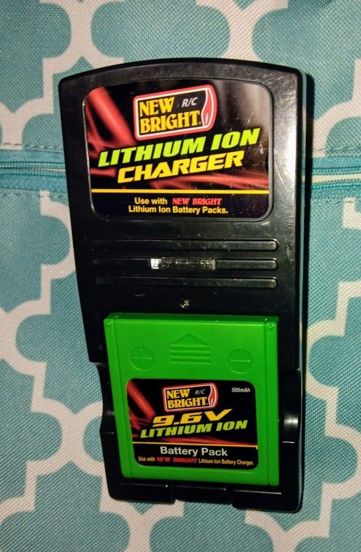 9.6 New Bright RC Luthium Ion Battery Pack and Charger