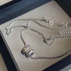 Silver necklace