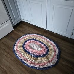 Handcrafted Amish Knot Rug