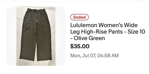 Lululemon Pants Size 10